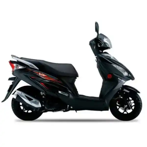 Haojue VS 125: Moto automática ideal para el tráfico de Honduras, económica y ágil para tus trayectos urbanos en Honduras. Ven por tu scooter a MOTOMUNDO y disfrútala.