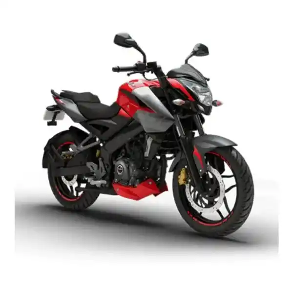 La moto deportiva Bajaj Pulsar NS200 "Caja de 6 velocidades para un rendimiento deportivo." Este modelo lo puedes comprar en Grupo UMA y disfruta de su diseño audaz, agresivo y una estética imponente. Su presencia es inconfundible en las calles de Honduras.
