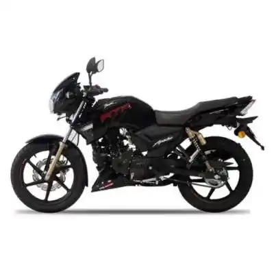 TVS Apache 180 2V "Diseño agresivo y tecnología avanzada en la Apache RTR 180 2V." Esta moto semi-deportiva es distribuida en Honduras por MOTOMUNDO.