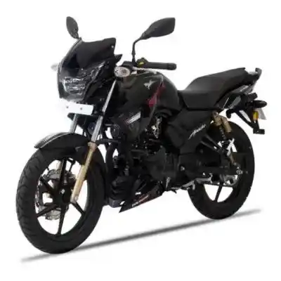 TVS Apache 180 2V "Tecnología avanzada y confort en la Apache RTR 180 2V." Esta moto semi-deportiva es distribuida en Honduras por MOTOMUNDO.