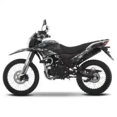Poder y versatilidad en cada curva con la DM250X.