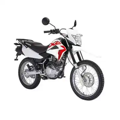 "Honda XR150L: Tu aliada en terrenos irregulares." Compra la tuya en DIDEMO y descubre Honduras.
