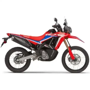 Honda Moto Trail de Aventura CRF300 Rally en plena aventura por los senderos de Honduras. ¡Siente la emoción! Compra en DIDEMO.