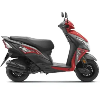Honda DIO 110 sorteando el tráfico en Tegucigalpa. ¡Libertad urbana!