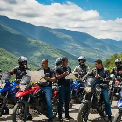 rodar en caravana motorizada por Honduras grupo-motos-reunion-mapa-honduras