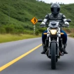 Seguridad y Protección para Motociclistas en Honduras.: Conducción segura en tráfico: Precaución para motociclistas en Honduras.