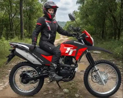 Serpento SUPER TT 250 CC "Con el Crédito Fácil de Gallo más Gallo, adquirí esta Moto Todo Terreno Serpento SUPER TT 250 CC que está revolucionando mi experiencia en Honduras."