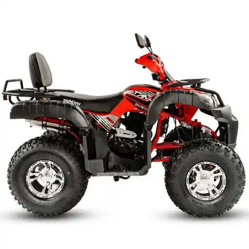¡Poder puro! Siente los 250cc de la ATV Shineray Tank 250. La Cuatrimoto que redefine la aventura en Honduras. Disponible en MOVESA; inspírate en la India y obtén tu Crédito Fácil en 3 Horas.